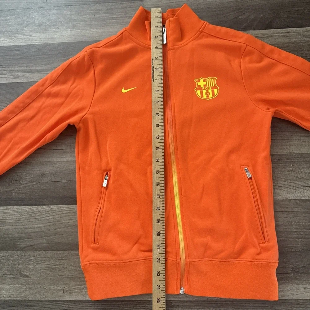 Nike N98 FC BARCELONA 2012/2013 BARCA Jacket Training Soccer Football Sz L Kids